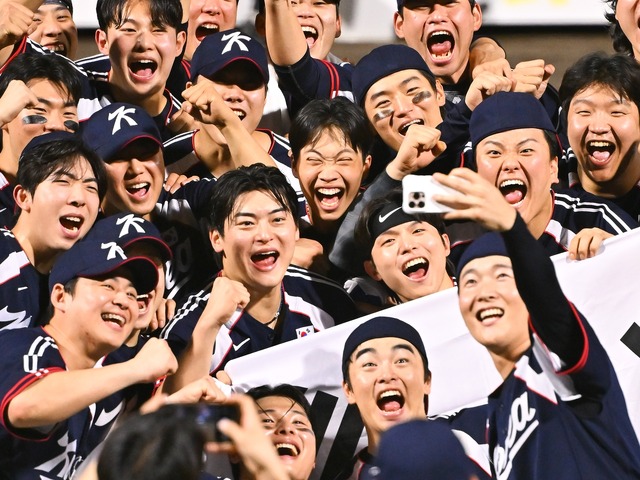 決勝で日本を下し5大会連続の金！16人が兵役特例の韓国、支えた“既特例組”の献身と奮闘【アジア大会】