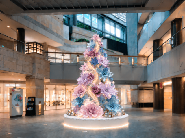 ウェストウォーク クリスマスツリー　HAUTE COUTURE IN BLOOM（オートクチュール・イン・ブルーム）