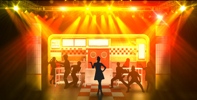 ライブのセットイメージ