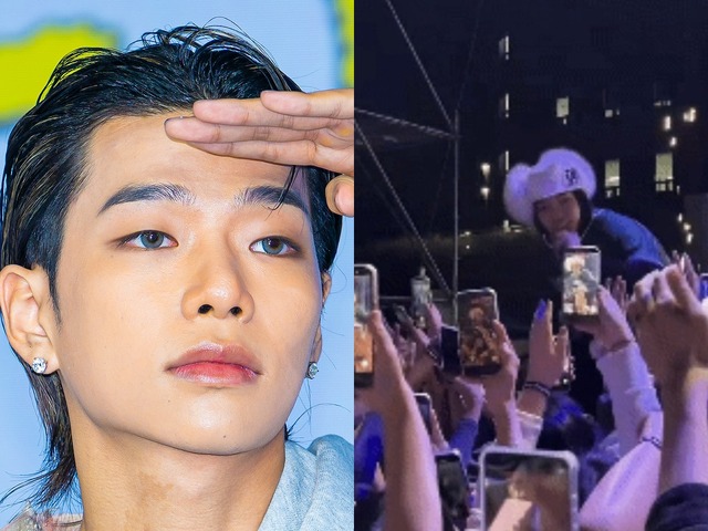 “客席ダイブ”も誰も支えず転落…韓国アイドル、学園祭での危険行為に賛否「手が塞がってるのに…」