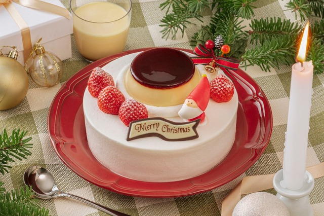 クリスマス プリンケーキ