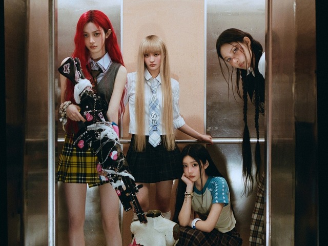 ILLIT、愛らしいイメージから一変…新AL『BREAK EVEN』で“怒り”宿した新ビジュアル公開