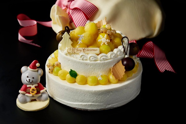シャングリ・ラ ベア サンタクロース メロンショートケーキ