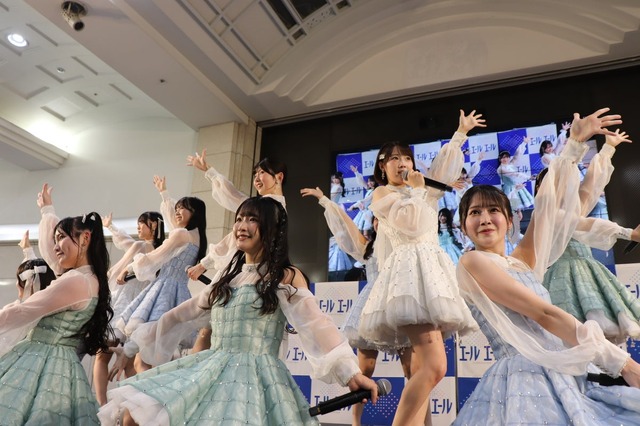 STU48、14thシングル発売日に広島駅でイベント　甲斐心愛が初センター