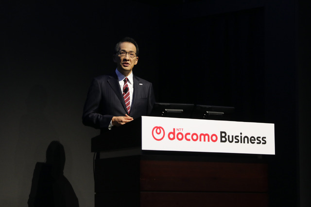 NTT ドコモビジネス代表取締役社長 社長執行役員 CEO 小島克重氏【撮影：平木昌宏】