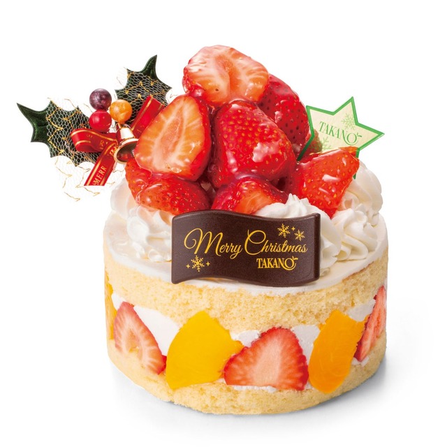 【近鉄限定】 〈フルーツクチュールタカノ〉 クリスマスエディション 5,400円 約径12cm【限定数180】酒微量　©2026 glimmer globe Harada Atsuko