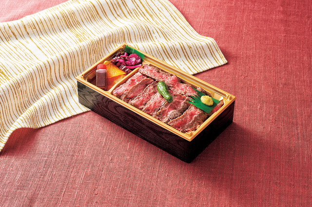 山形【なごみ農産】山形牛ランプステーキ弁当3,780円