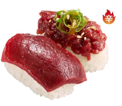 馬刺し食べ比べ