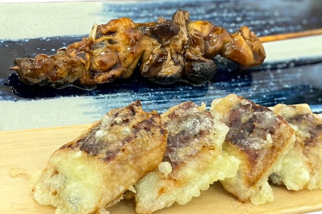 外はカリッと、中はふっくらとした食感に仕上げた、鰻の新たなおいしさに出会える一品