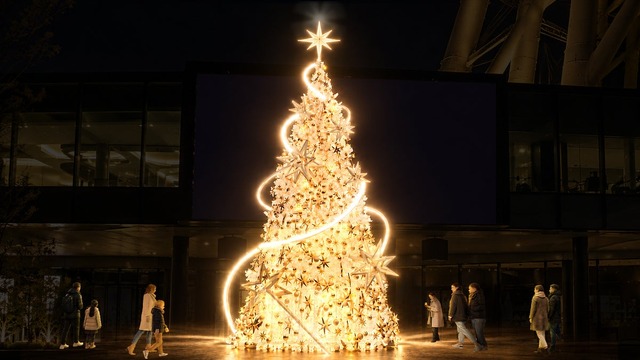 スカイアリーナ「WISH UPON A STAR TREE」 ©TOKYO-SKYTREETOWN