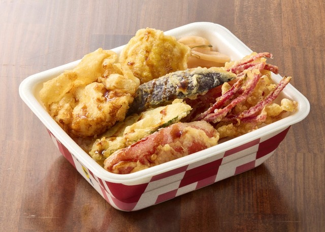 てんや、ポテサラ天が主役の「鮮やか ベジポテ天丼」を限定発売！