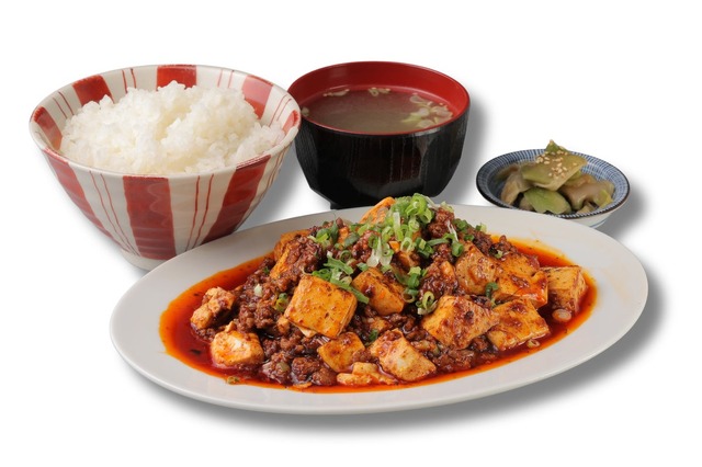 麻婆豆腐定食 900円（税込990円）
