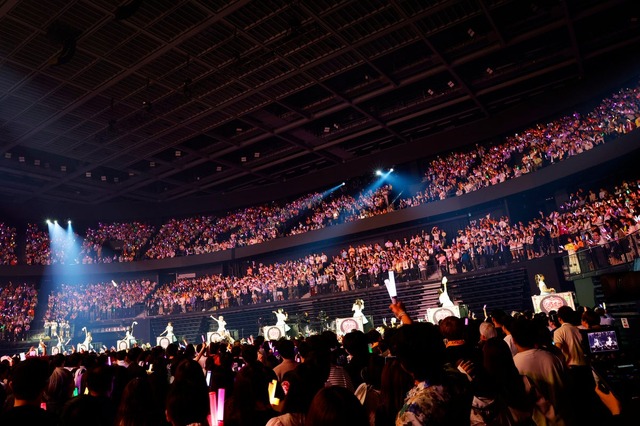 観客で埋まったTOYOTA ARENA TOKYO