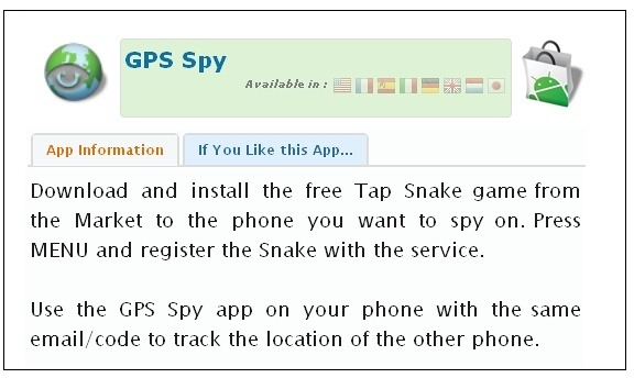 「Tap Snake」の説明文