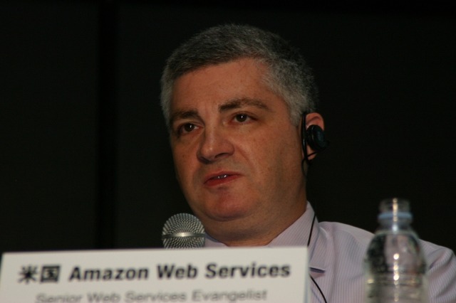 米国Amazon Web Service Senier Web Services Evangelist Jeff Barr氏