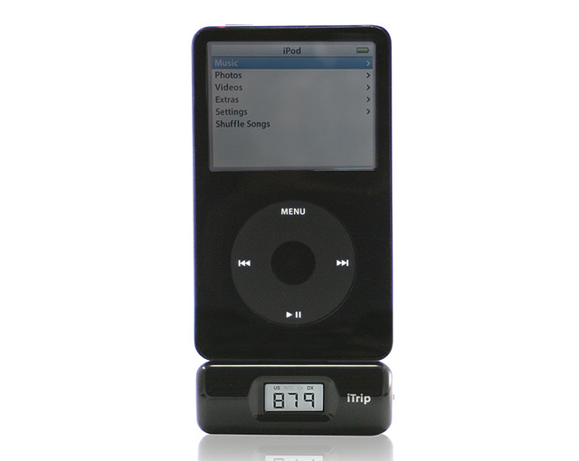 iPod対応デジタルFMトランスミッター「iTrip 3」のブラックモデル