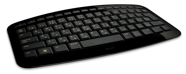 「Microsoft Arc Keyboard」ブラック