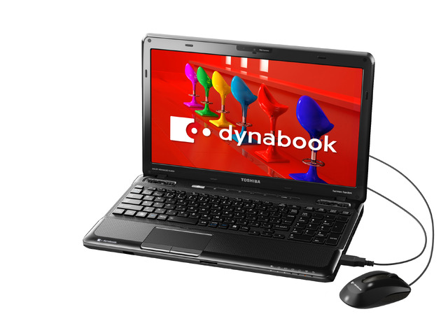 Core i7-2630QM搭載の「dynabook T551/58B」（ベルベッティブラック）