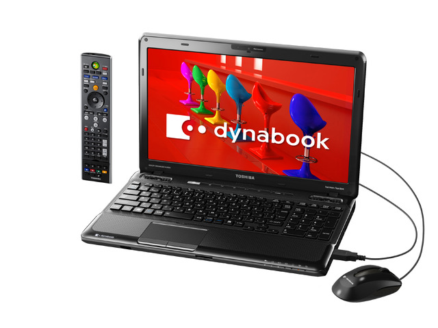 「dynabook Qosmio T550/T4B」（ベルベッティブラック）