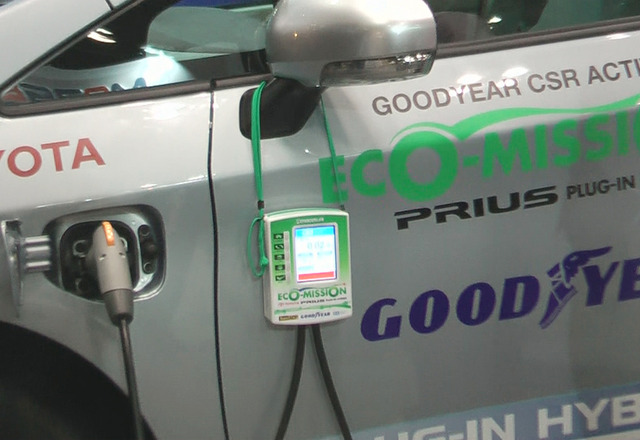 PHV (Plug-in Hybrid Vehicle) 用のワットチェッカー