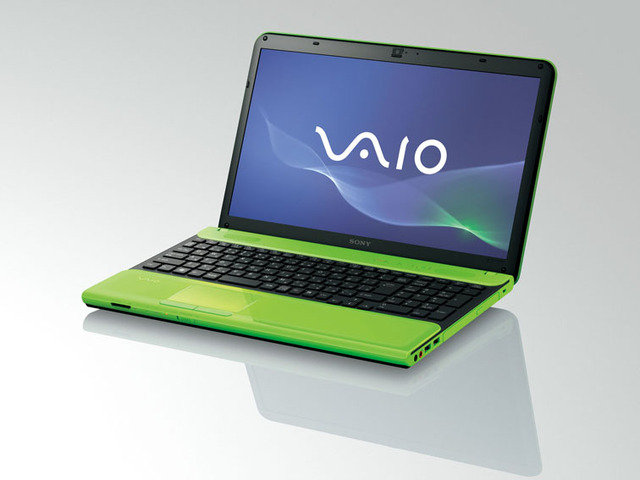 カラフルな高性能スタンダードノート「VAIO C」シリーズ（グリーン）