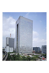 東芝の本社ビルの写真（東京都港区芝浦）