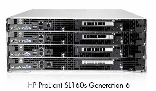 HP ProLiant SL160s G6サーバ