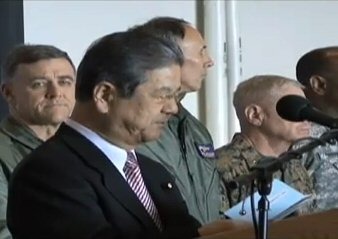 北沢防衛相、「ロナルド・レーガン」を訪問……米海軍が動画公開