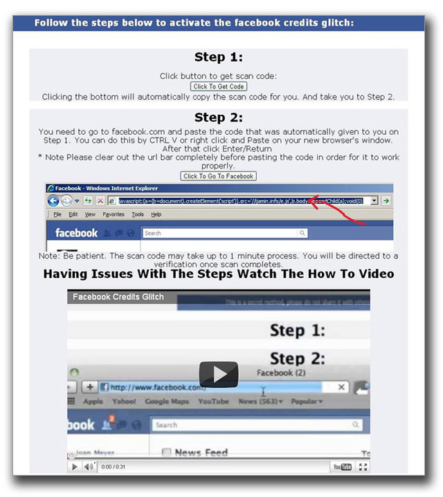 図4：「Facebookポイント」を悪用した攻撃で用いられた手順 