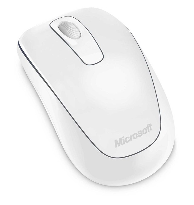 「Microsoft Wireless Mobile Mouse 1000」アルパインホワイト