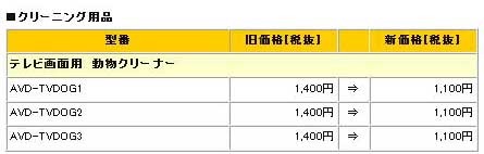 価格改定一覧（12/12）