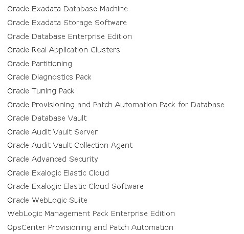 「ホワイトクラウド エンタープライズ PaaS powered by Oracle」で活用するオラクル技術・製品