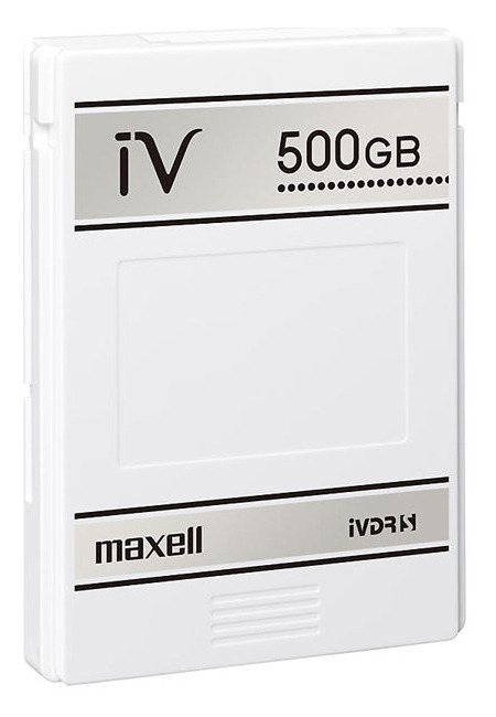iVカセットの一例（500GBの「M-VDRS500G.C」）