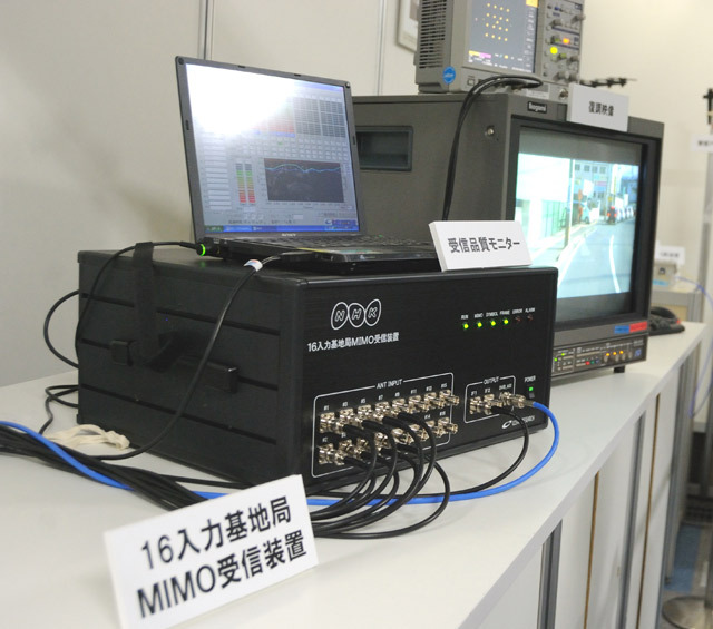 複数のアンテナを使って信号を受信するMIMO受信装置