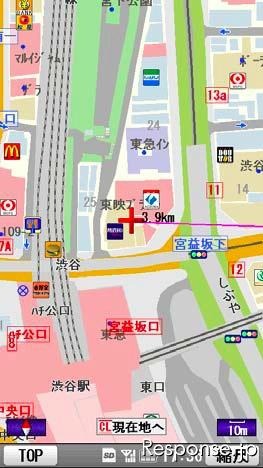 NTTドコモ向け「MapFanアプリ」