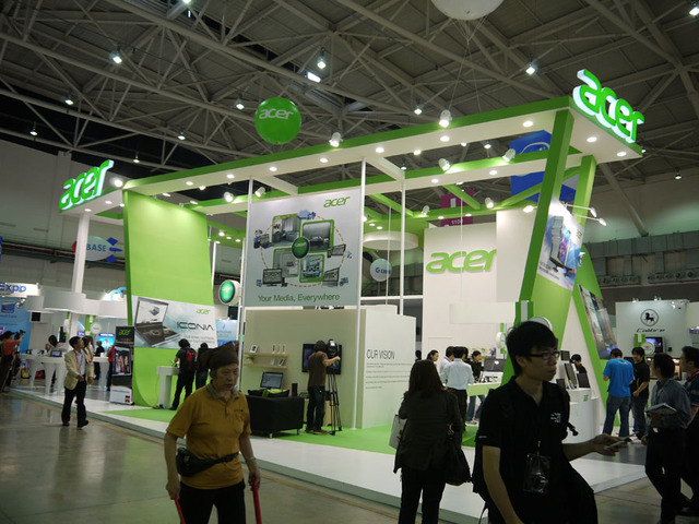 Acerのブース