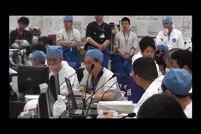 福島第一原発、全体会議の様子を公開
