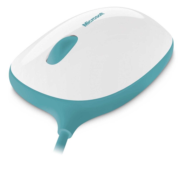 「Microsoft Express mouse」の新色「コーストブルー」
