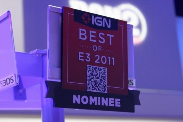 【E3 2011】増え続けるE3アワード IGN
