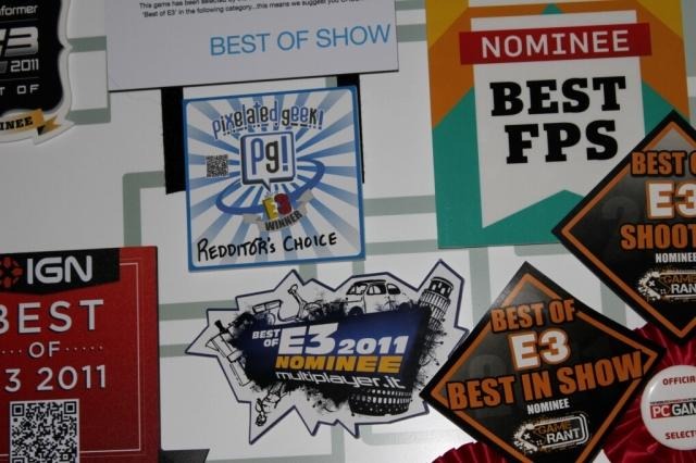【E3 2011】増え続けるE3アワード pixelatedgeek