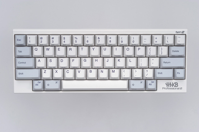 英語配列60キーの「Happy Hacking Keyboard Professional2 Type-S 白」（型番：PD-KB400WS）