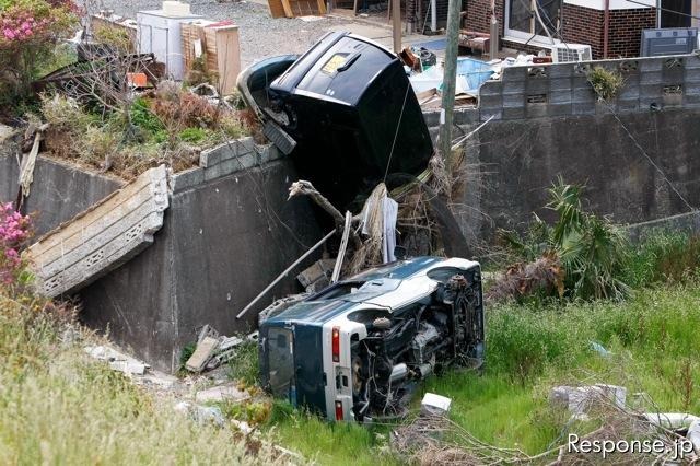 東日本大震災発生から3か月。宮城県石巻市〜女川町