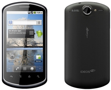 ファーウェイ製Androidスマートフォン「IDEOS X5」