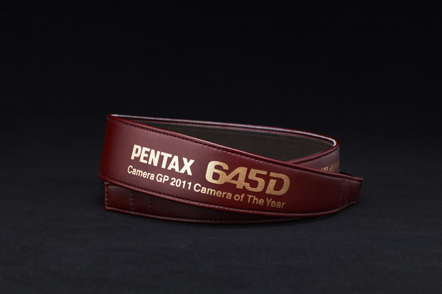 「PENTAX 645D japan」付属ストラップ