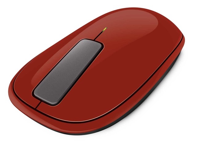「Microsoft Explorer Touch mouse」テラコッタ