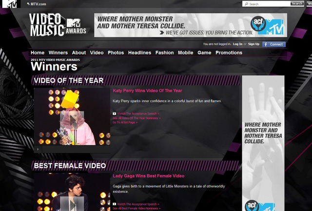 MTV Video Music Awards 2011