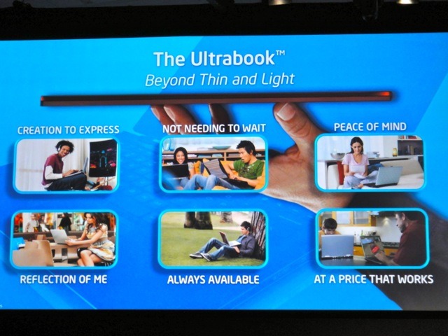 Intelが提唱する「Ultrabook」カテゴリのノートPCに求められる諸条件