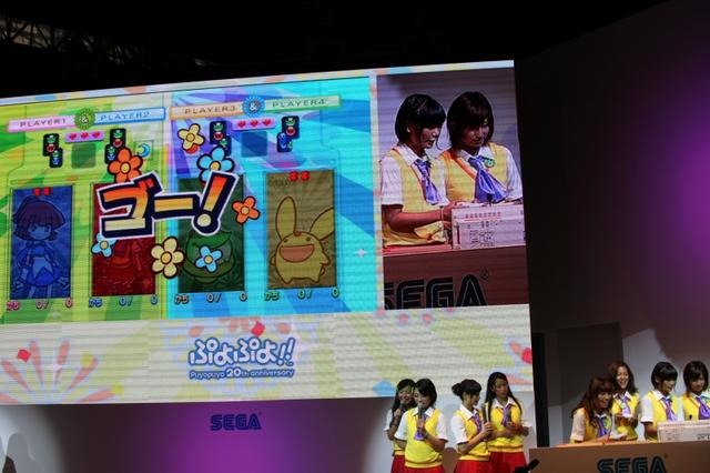 【TGS 2011】ぷよぷよアイドリング！！！が熱唱、その様子をフォトレポート  