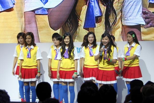 【TGS 2011】ぷよぷよアイドリング！！！が熱唱、その様子をフォトレポート  