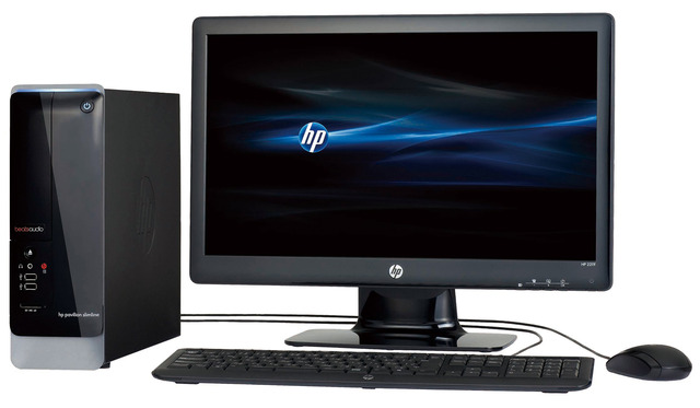 セパレートのスリムデスクトップPC「HP Pavilion Desktop PC s5-1130jp」（AMDモデル）